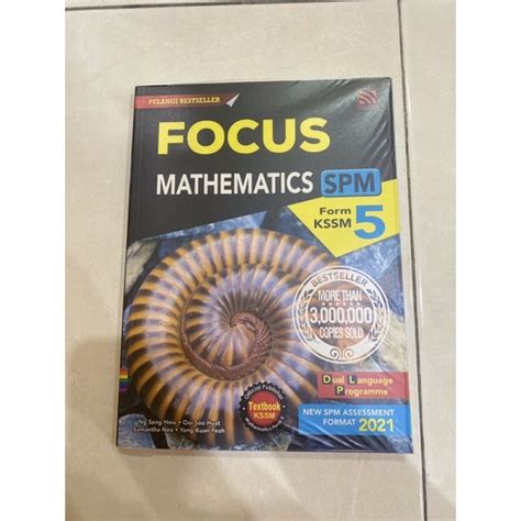 Pelangi SPM Form 5 KSSM FOCUS Mathematics English Version Shopee