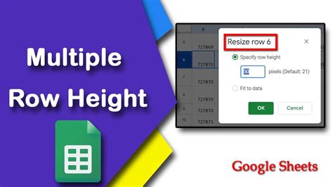 How To Increase Cell Height In Google Sheets Online