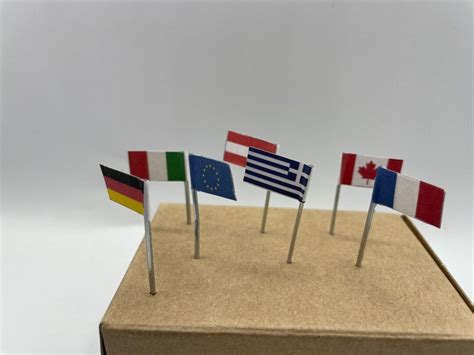 Flags of the World in Miniature - Etsy