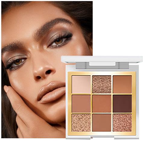 Pjtewawe Makeup Eyeshadow Taupe And Brown Neutral Shades Ultra Blending