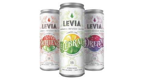 North Shore company Levia launches a cannabis-infused seltzer in Mass. | Boston.com | LEVIA