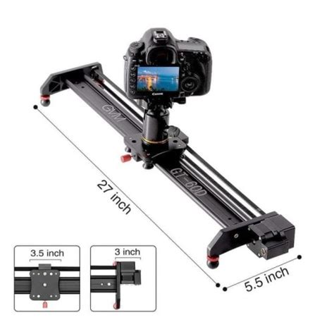 Slider Kamera Gvm Gt D Motorized Camera Slider Cm Sewa Kamera