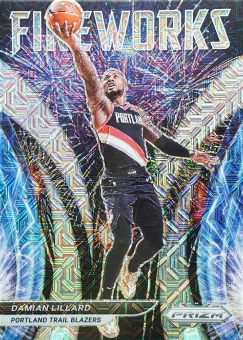 Damian Lillard Prizm Fireworks Mojo Price Guide Sports