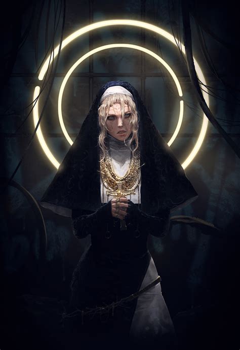 Монахиня Арт - 65 фото