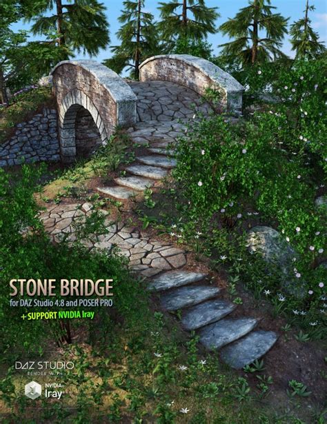 Stone Bridge | Stone bridge, Garden in the woods, Stone