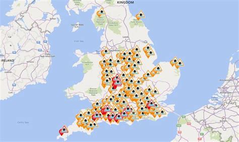 Flood map UK: The 10 places you should avoid in floods - MAPPED ...