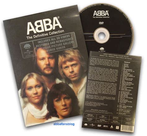 Abba Fans Blog Collection Abba The Definitive Collection Dvd