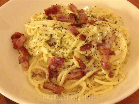 Spaghetti Carbonara Przepis PrzyslijPrzepis Pl