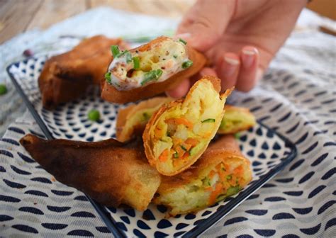 Recette de Samossas facile aux petits légumes pour vider le frigo