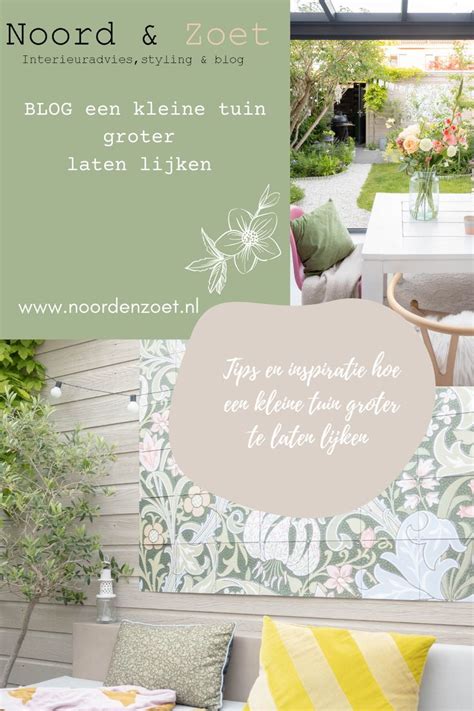 BLOG Een Kleine Tuin Groter Te Laten Lijken Kleine Tuin Tuin Tuin