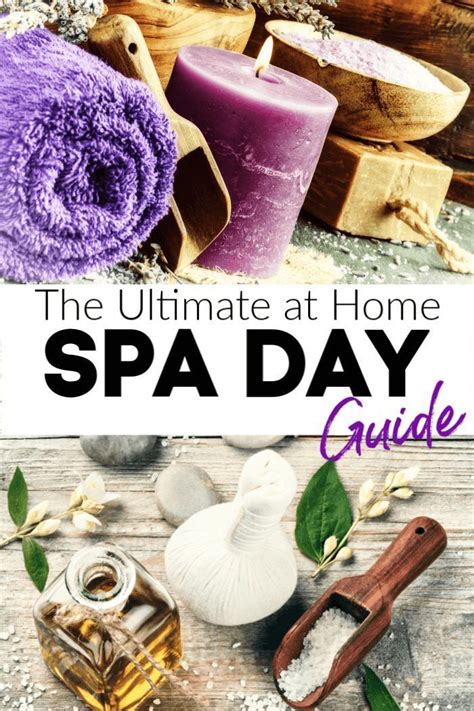 The Ultimate At Home Spa Day Guide Mainly Homemade In 2020 Spa Day