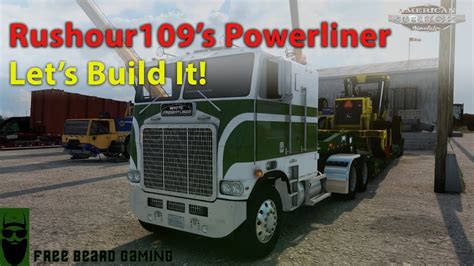 New Freightliner Powerliner From Rushour Detailed Look In The Shop