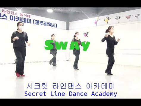 Sway Line Dance Demo Beginner Koscaa Youtube