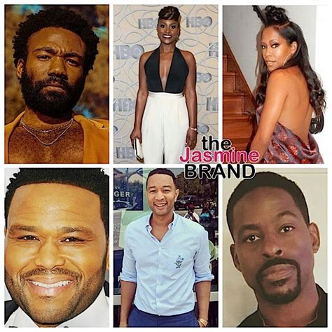 Issa Rae Donald Glover John Legend Sterling K Brown Land Emmy