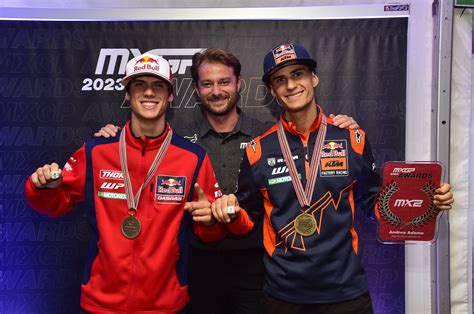 CHAMPIONS OF 2023 HONOUR THEIR TRIUMPH WITH CHAMPIONSHIP RINGS | MXGP