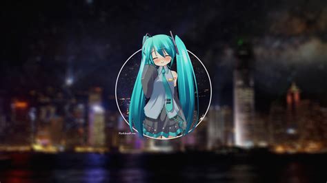 Wallpaper 1920x1080 Px Anime Girls Blue Hair City Hatsune Miku