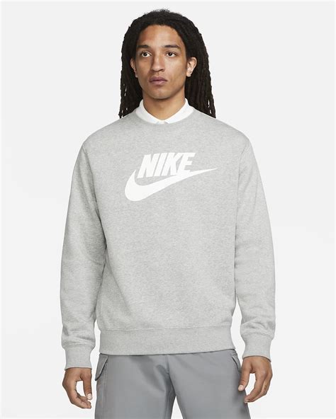 Nike Sportswear Club Fleece Mens Graphic Crew Nike Ae