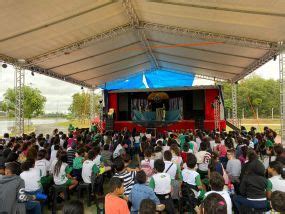 Projeto Cultura Em A O Leva Apresenta Es De Circo E Teatro Para