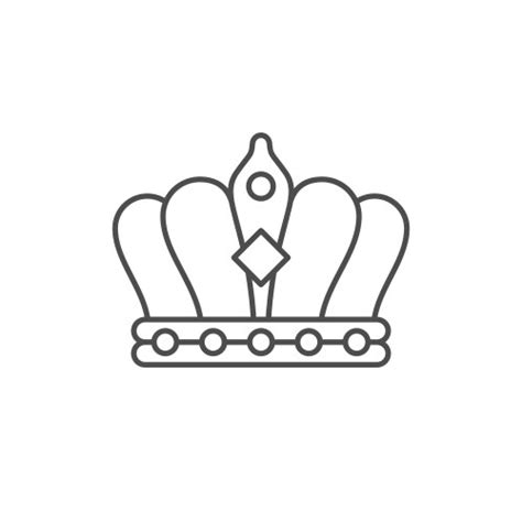 Crown Outline Vector Images Over 27 000