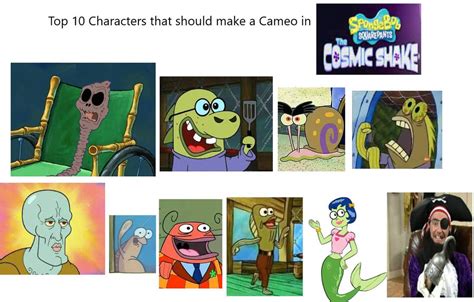 Top 10 Cameos that I want to see in SpongeBob: TCS by TOONTIMER on DeviantArt