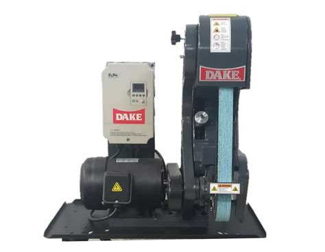 Dake Bg 60v 3 Wheel Belt Grinder Mile X Equipment