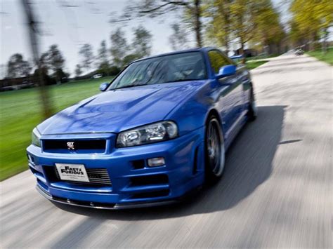 A la venta el Nissan Skyline GT R R34 que usó Paul Walker en Rápido y