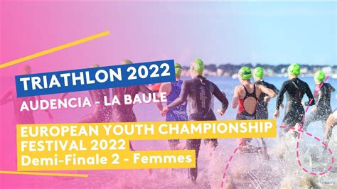 Triathlon Audencia La Baule D Part Demi Finale Femmes