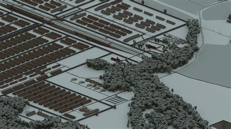 AUSCHWITZ-BIRKENAU, OSWIECIM, POLAND Minecraft Map