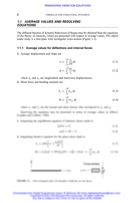 SOLUTION Engineering Formulas For Structural Dynamics Tables Graphs