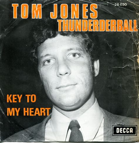 Th 86 R002 Tom Jones Thunderball Key To My Heart Label Flickr