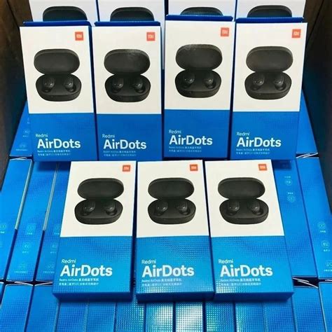 Fone De Ouvido Sem Fio Xiaomi Redmi Airdots Preto Submarino