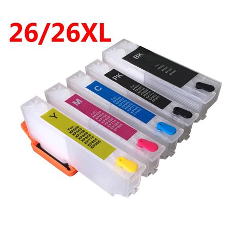 T T Refillable Ink Cartridge For Epson Xp Xp Xp Xp