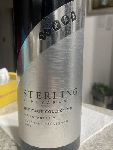 2018 Sterling Vineyards Heritage Collection Cabernet Sauvignon Vivino