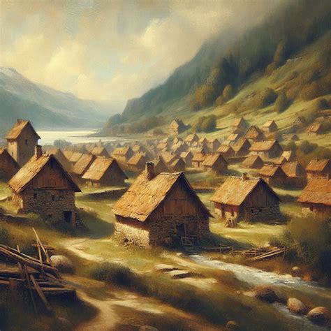 life   medieval village