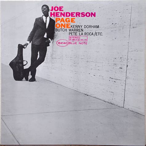 Joe Henderson Page One ジャズレコード通販・買取のジャストフレンズ