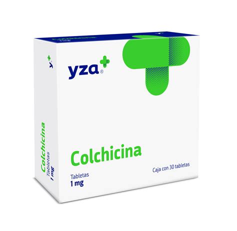 Colchicina 1mg Para Gota Y Fiebre Yza