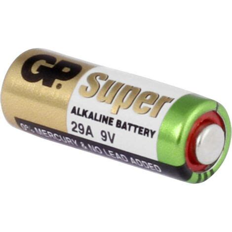 GP Super Batteria Speciale 29 A Alcalina Manganese 9 V 20 MAh 1 Pz