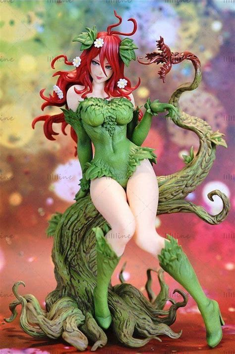 Poison Ivy Modelo 3d Stl Para Impresión 3d