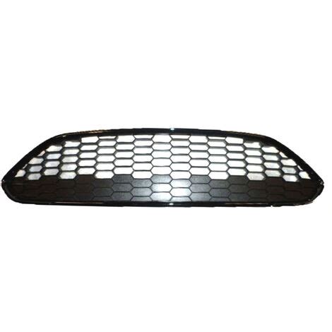 Front Bumper Centre Grille Honeycomb Black For Ford Fiesta Zetec S