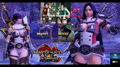 Monster Hunter Rise Sunbreak Endgame Steam Skimpy Armor Playthrough