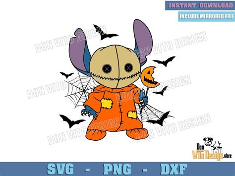 Sam Trick or Treat Stitch SVG PNG Cut files Cricut Best Design