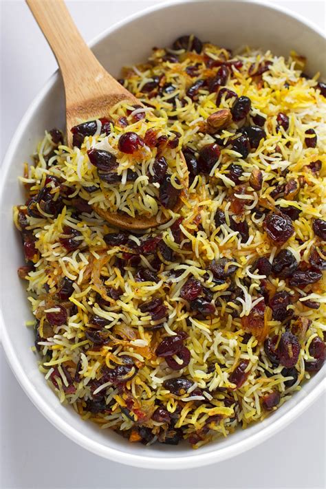 Persian Cranberry Rice Pilaf Recipe Little Spice Jar