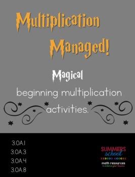 Multiplication Managed! - Harry Potter Math | TpT