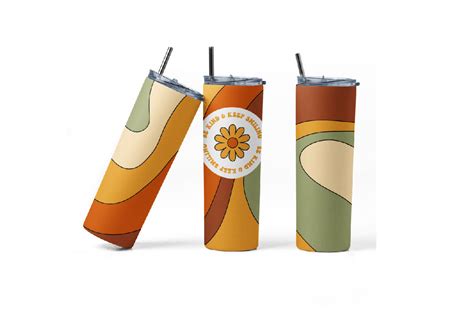 20 Oz Tumbler Sublimation Wrap Retro Graphic By Shariamortondesigns · Creative Fabrica