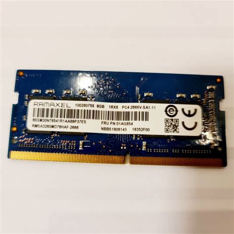 Memorija Ramaxel Ddr Gb Mhz Sodimm Za Laptop