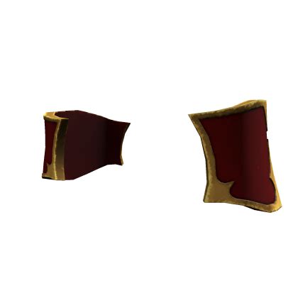 Traitor Praetorian Red Gold Tassets Roblox