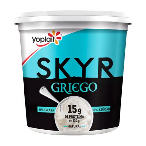 Nuevo Yoplait Skyr Griego Un Yoghurt Griego Con Más Y Mejores