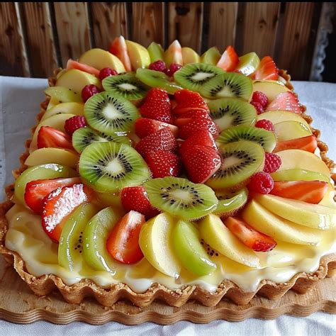 Receta De Tarta De Hojaldre Con Frutas