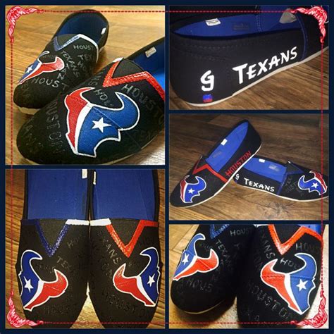 Houston Texans Custom Shoes Shoes Clothing And Shoes