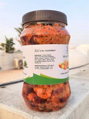 Spicy Spices Mixed Pickle All In One Mix Veg Pickle Packaging Size 1